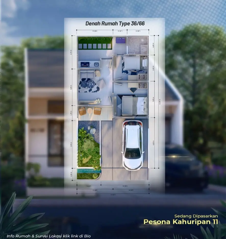 Pesona Kahuripan 11 - Rumah Komersil